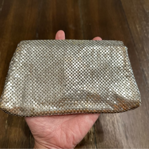 Whiting and Davis mesh rhinestone evening bag/clutch - Picture 11 of 13